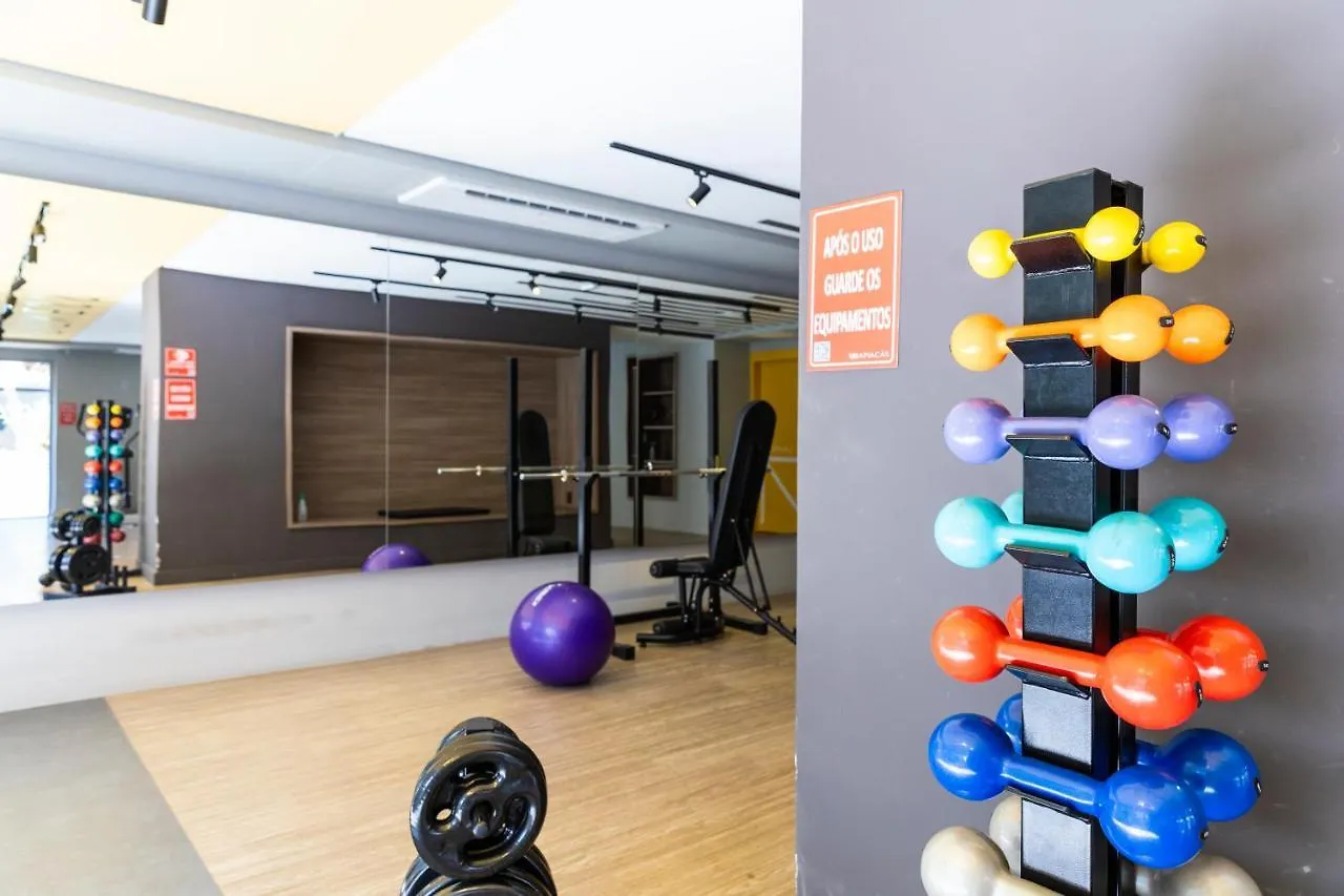 Appartement Allianz Parque - Estudio Moderno Com Internet Ultra-Veloz, Ac E Academia São Paulo
